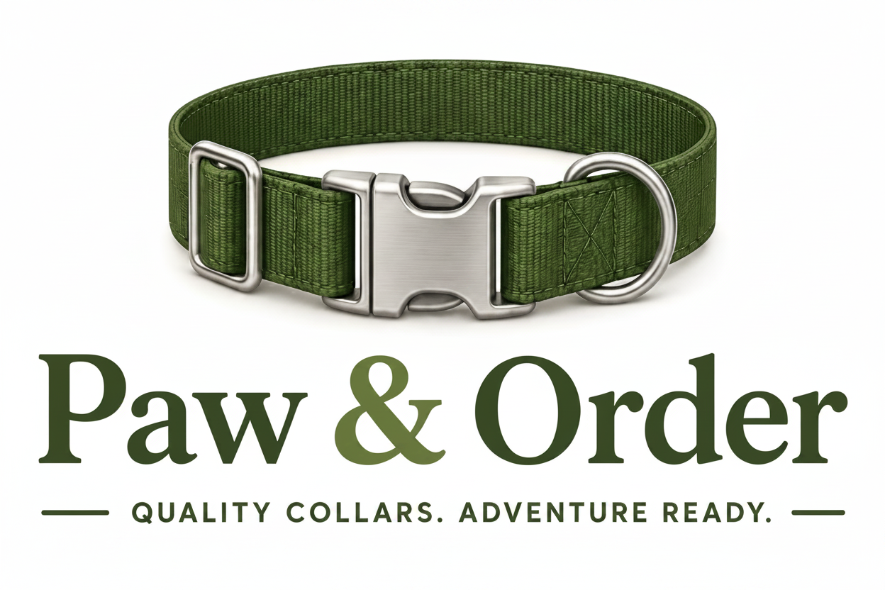 Paw & Order Logo White Background