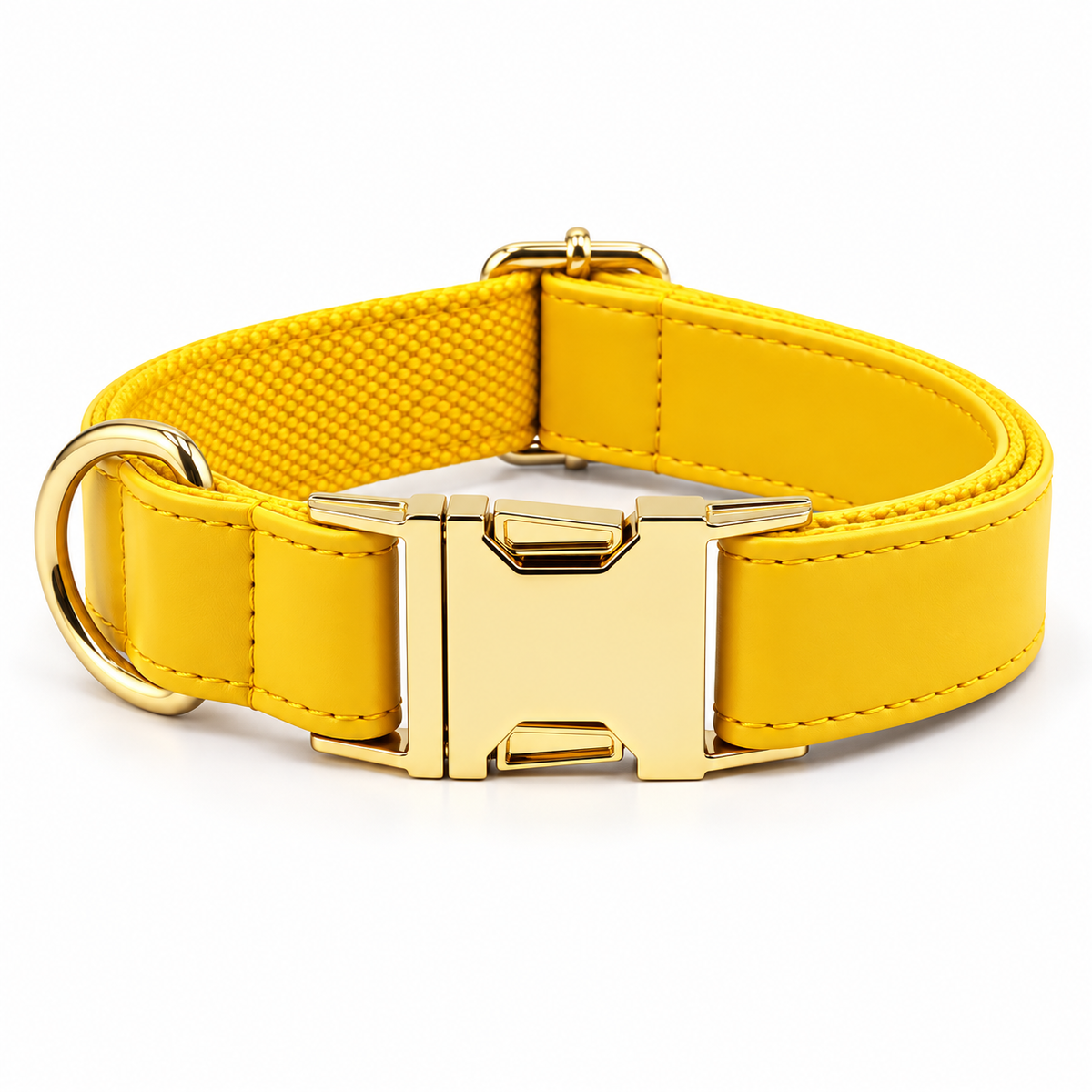 Yellow leather