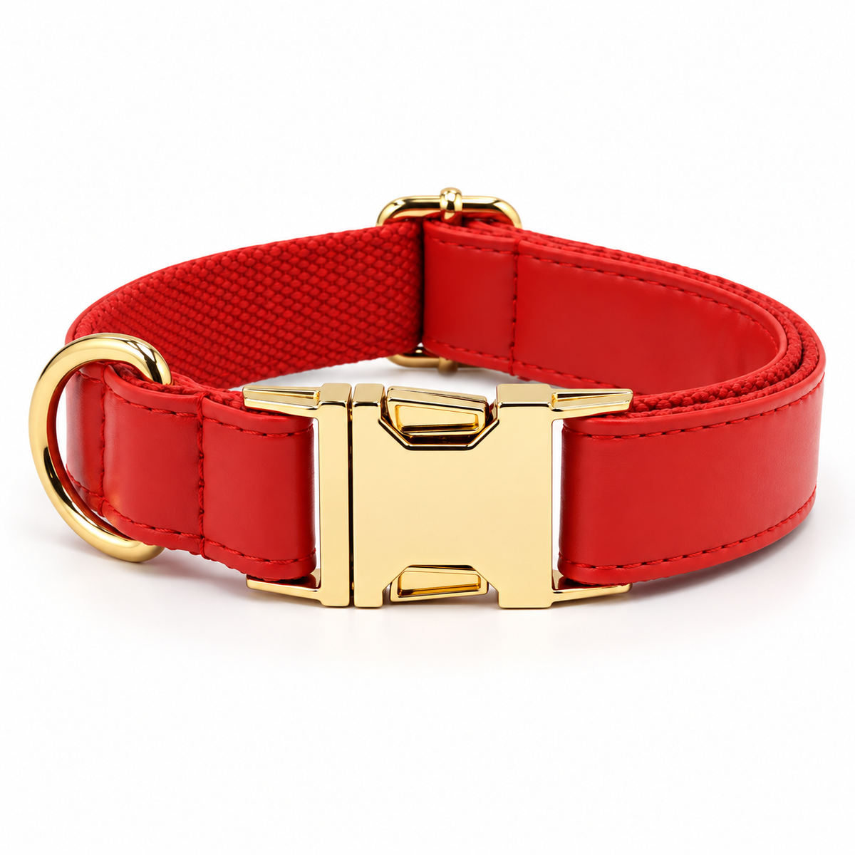Red leather